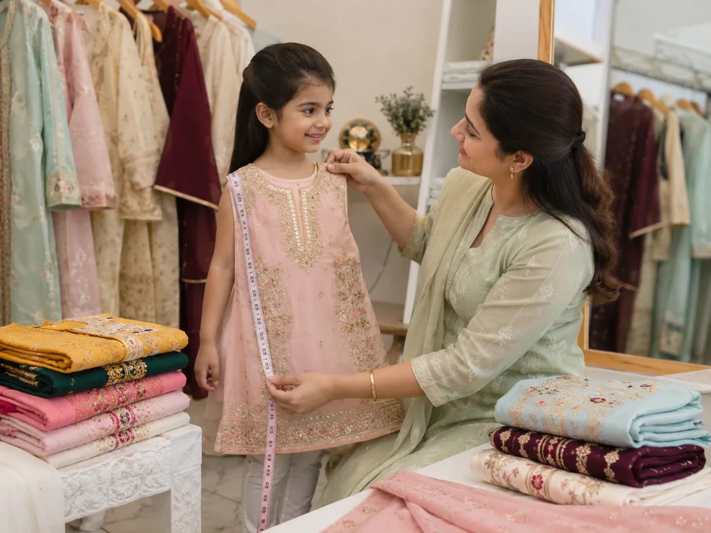 How to Pick the Right Festive Outfit Size for Your Child (Pakistan Sizing)