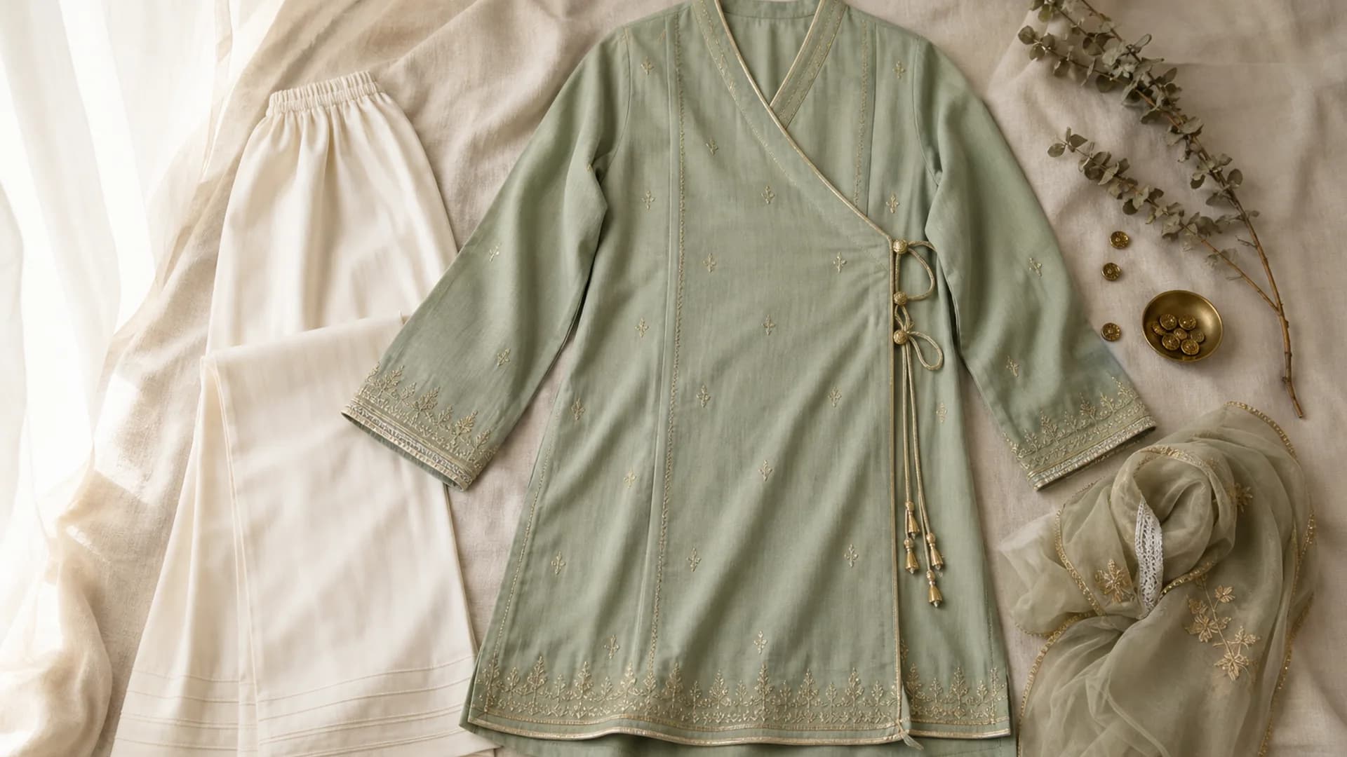The Angrakha Kameez: How to Wear 2026's Key Shape