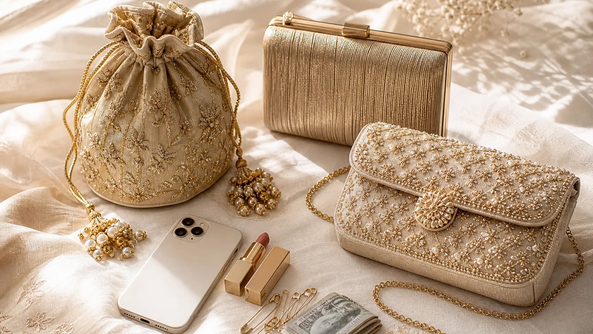 Bags and Clutches With Pakistani Formal Wear
