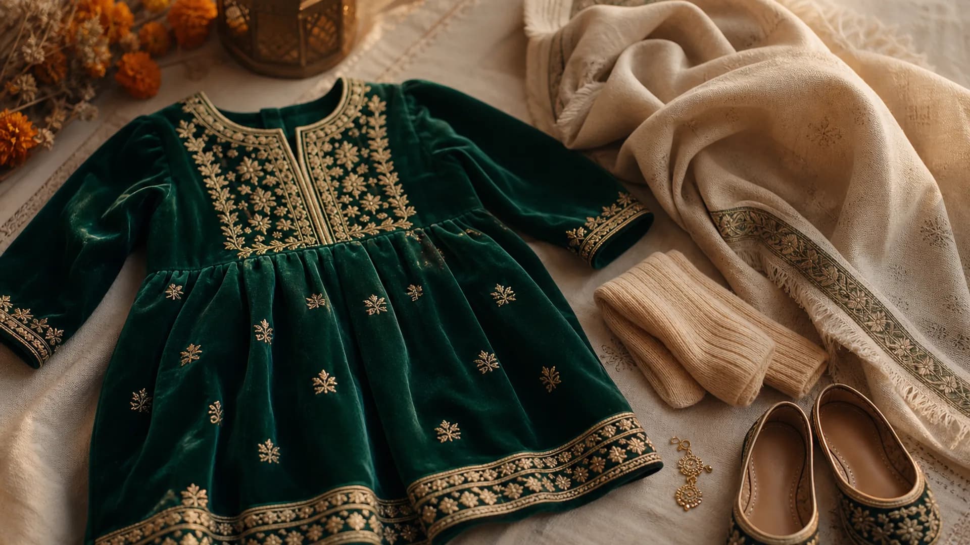 Dressing Children for a Winter Wedding