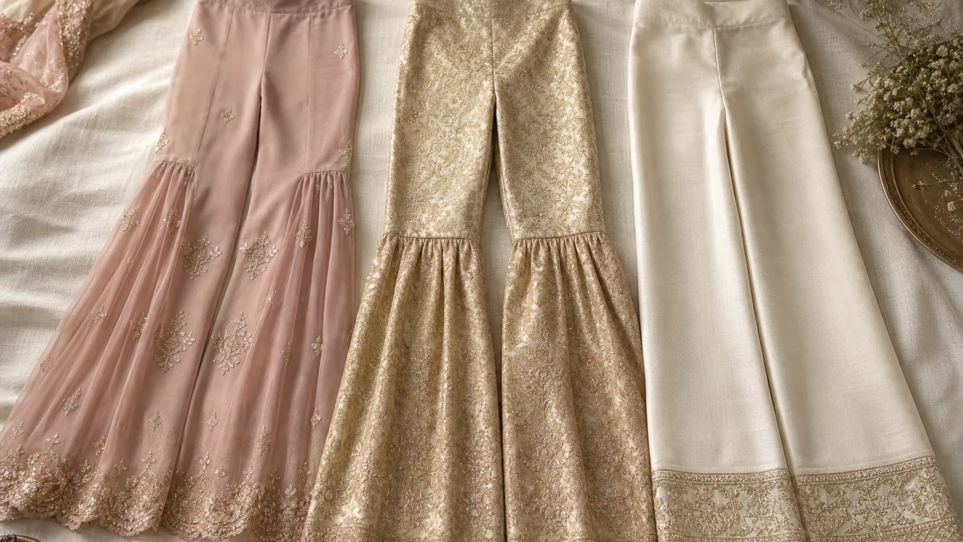 Sharara, Gharara or Palazzo: Which Is Which?