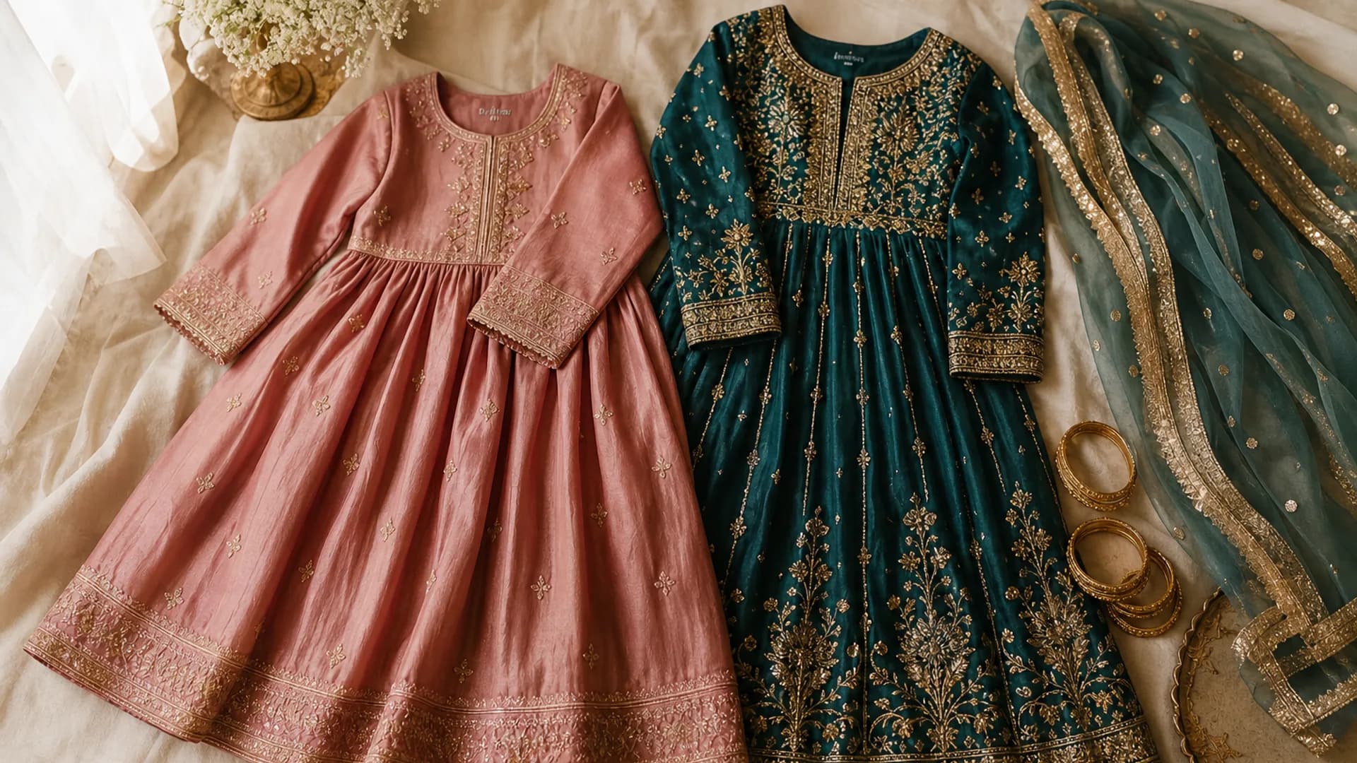 Silk Frock or Embroidered Gown? A Guide for Girls